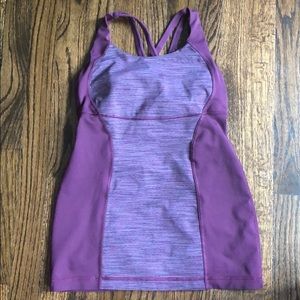 Lululemon purple tank